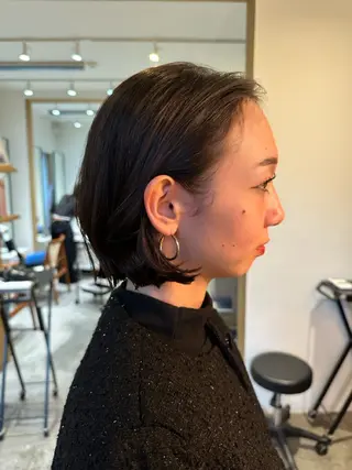 ショート カラー 大人ショート/鎌倉/ 似合わせ/不動のヘアスタイル