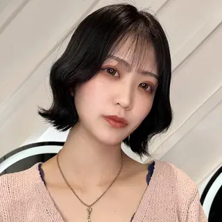 カラー 莉乃/縮毛矯正/髪質 改善/艶カラーのヘアスタイル