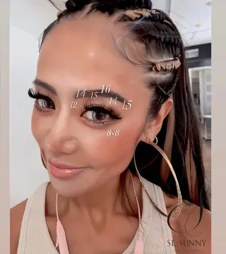 マツエク・マツパ SESUNNY セサ二ー　SAYAのマツエク・マツパデザイン