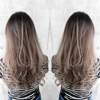 ロング カラー ハイライト/髪質改善 ans/黒木 和大のヘアスタイル