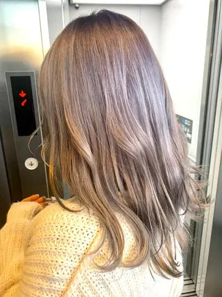 ミディアム カラー メンズヘア/レイヤー /ボブ山内春輝のヘアスタイル