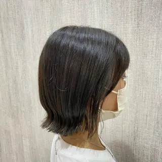 ショート カラー 🫧透け感⋆艶髪💎 山口アヤカのヘアスタイル