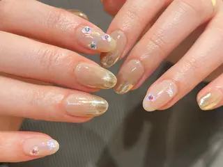 ネイル fumina 💚💛のネイルデザイン