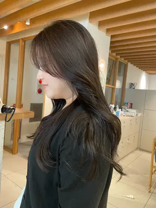 カラー カラーモデル/太田 遙のヘアスタイル