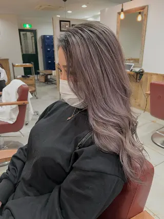 ロング hair  design Norm所属・ハイライトバレイヤー ジュ🎨川村聖吾🎨のヘアスタイル