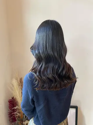 ロング カラー 林 慧悟のヘアスタイル