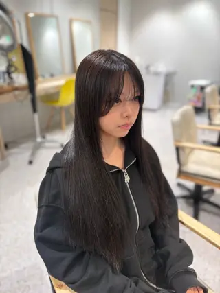 ロング カラー cut/eye 💖aika💖のヘアスタイル