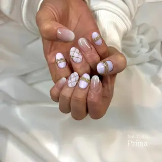 セミロング ネイル SalonPrima Nail & Eyeのネイルデザイン