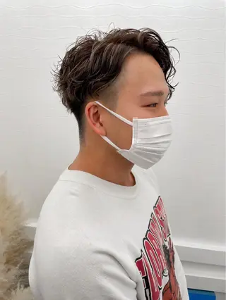 カラー パーマ メンズ Mintleaf 💛MAYUKOのヘアスタイル