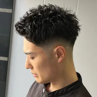 ショート メンズ 立川/メンズパーマ 厚進太郎のヘアスタイル