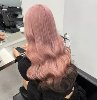 ロング NEWONE所属・beige🧸 pink🎀のヘアスタイル