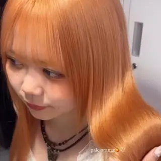 ロング カラー ♡chika /ハイトーン/渋谷♡のヘアスタイル