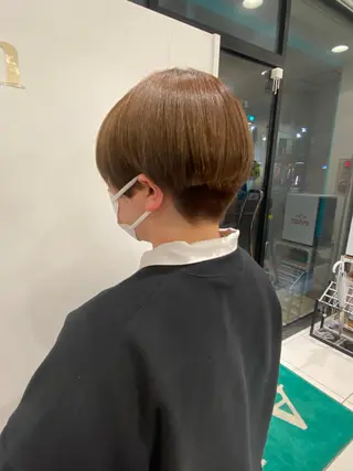 ショート カラー 💍髪質改善💍 💖店長 伊藤大輝のヘアスタイル