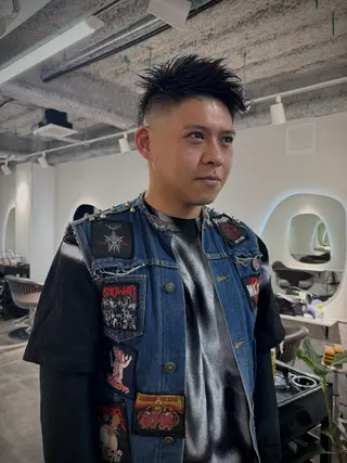 ショート メンズ 新宿/髪質改善/ レイヤー/サカキのヘアスタイル