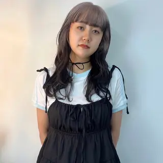 ロング カラー ハイトーン/心斎橋/ honomiのヘアスタイル