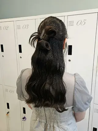 ロング ヘアアレンジ ミク🇰🇷 /Agu hairのヘアスタイル