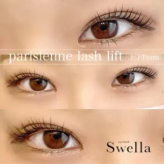 マツエク・マツパ 束感パリジェンヌ上下 恵比寿ayakaのマツエク・マツパデザイン