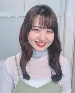 ロング 🦋ミルクティーベー ジュ🦋mayukiのヘアスタイル