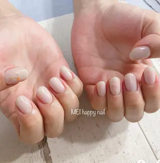 ネイル 北浦和 自爪育成ケアのネイルデザイン