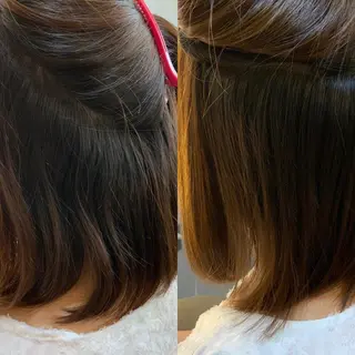 ミディアム siica所属・西川 佳躍のヘアスタイル