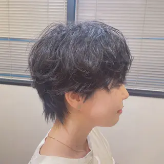 ショート パーマ ショートヘア特化/ 貴田沙知のヘアスタイル