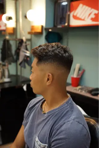 ショート TIGHT SWAG BARBERWORKS三軒茶屋所属・TIGHTSWAG ジュネのヘアスタイル