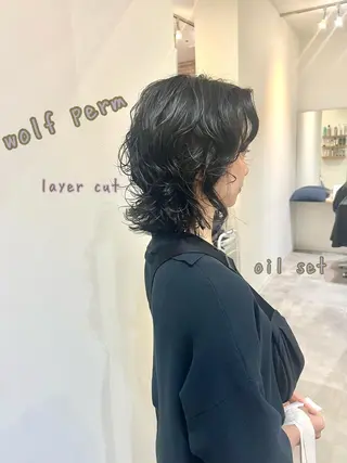 ショート パーマ しおり/パーマ/ newi町田のヘアスタイル