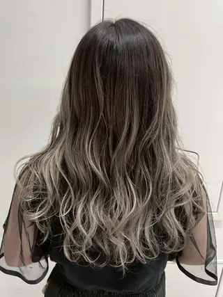 ロング カラー 【公式】amble luxe 中野のヘアスタイル