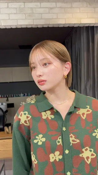 ショート 期間限定 カット　りょうのヘアスタイル