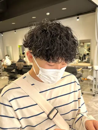 パーマ メンズ 【圧倒的センス】 まる/メンズカラーのヘアスタイル