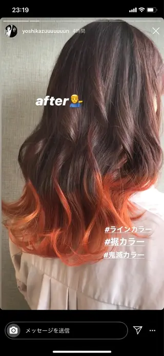 セミロング Selene hair OSAKAのヘアスタイル