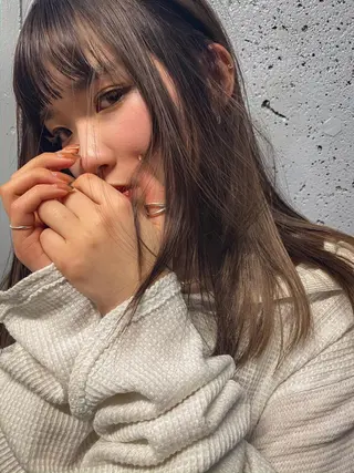 ロング nessヤマサキ リュウタのヘアスタイル