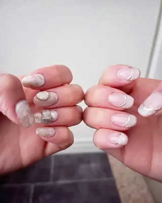 ミディアム ネイル RIONnail(リオンネイル)所属・RIONnail Yurikaのネイルデザイン