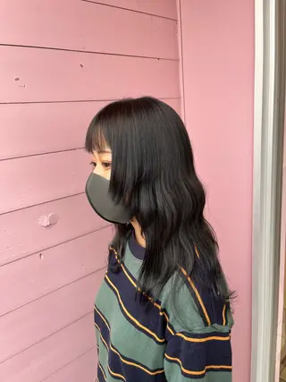 ロング ボヌールソレイユ所属・☁️彦坂唯有/ 透明感カラー☁️のヘアスタイル