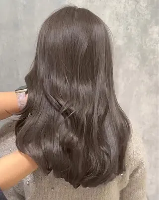 カラー アレンジカラー モデル🎀yuuiのヘアスタイル