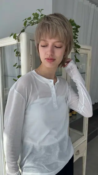 ショート 薬院浄水通/ショート /ボブ/rukaのヘアスタイル