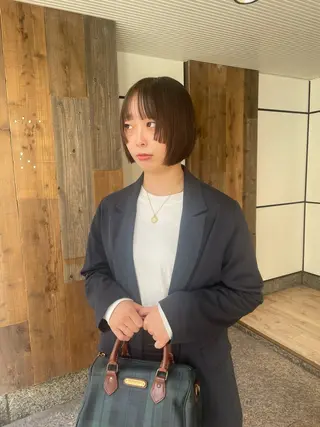 ショート カラー 渋谷 留菜のヘアスタイル