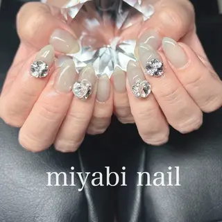 ネイル miyabi nail 桂川駅近くのネイルデザイン