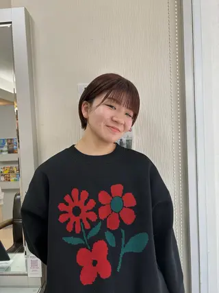 ショート 秋津 琉花のヘアスタイル