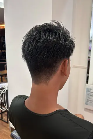 ショート ヘアアレンジ メンズ flower所属・原田 歩実のヘアスタイル