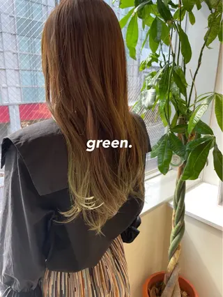 ロング カラー 🩰ニシムラヒカリ 半個室salon♡*のヘアスタイル