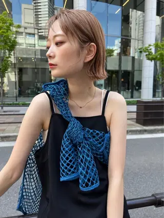 ショート カラー か ほのヘアスタイル