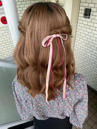 ヘアアレンジ 大人可愛いヘアメイク 💋🧚‍♀️しずかのヘアスタイル