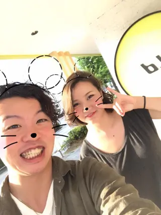 ミディアム ému エミュ　hair &spa所属・近藤 みゅうまのヘアスタイル