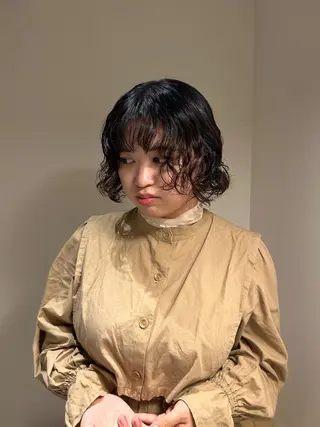 ショート パーマ FILMS所属・FILMS 銀座店 Mikotoのヘアスタイル