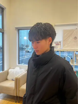 メンズ 冨田 綾のヘアスタイル