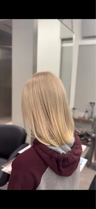 ミディアム エクステ/ ブリーチ🤩店長レンのヘアスタイル