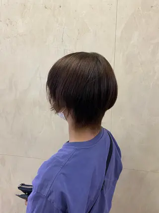 ショート カラー Lee上新庄店所属・上新庄Lee千馬 優のヘアスタイル