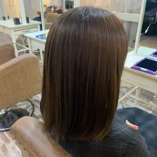 セミロング カラー ✨【店長】Lily. 北千住Seina✨のヘアスタイル