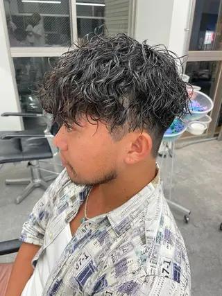 パーマ メンズ 町田エリアＮｏ．１/ パーマ特化/太田京希のヘアスタイル